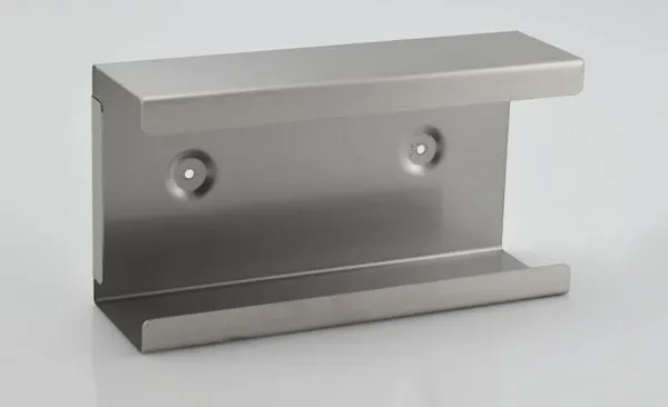 Dispenser van roestvrij staal voor wegwerphandschoenen – 1 doos