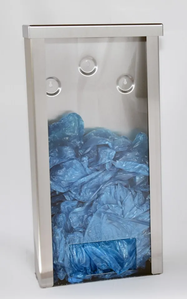 Vooraanzicht van de dispenser