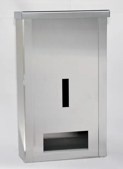 RVS dispensers met INOX front